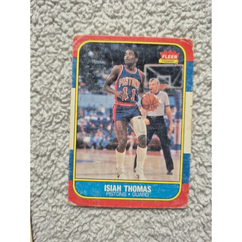 1986-87 Fleer - Isiah Thomas #109 (RC)